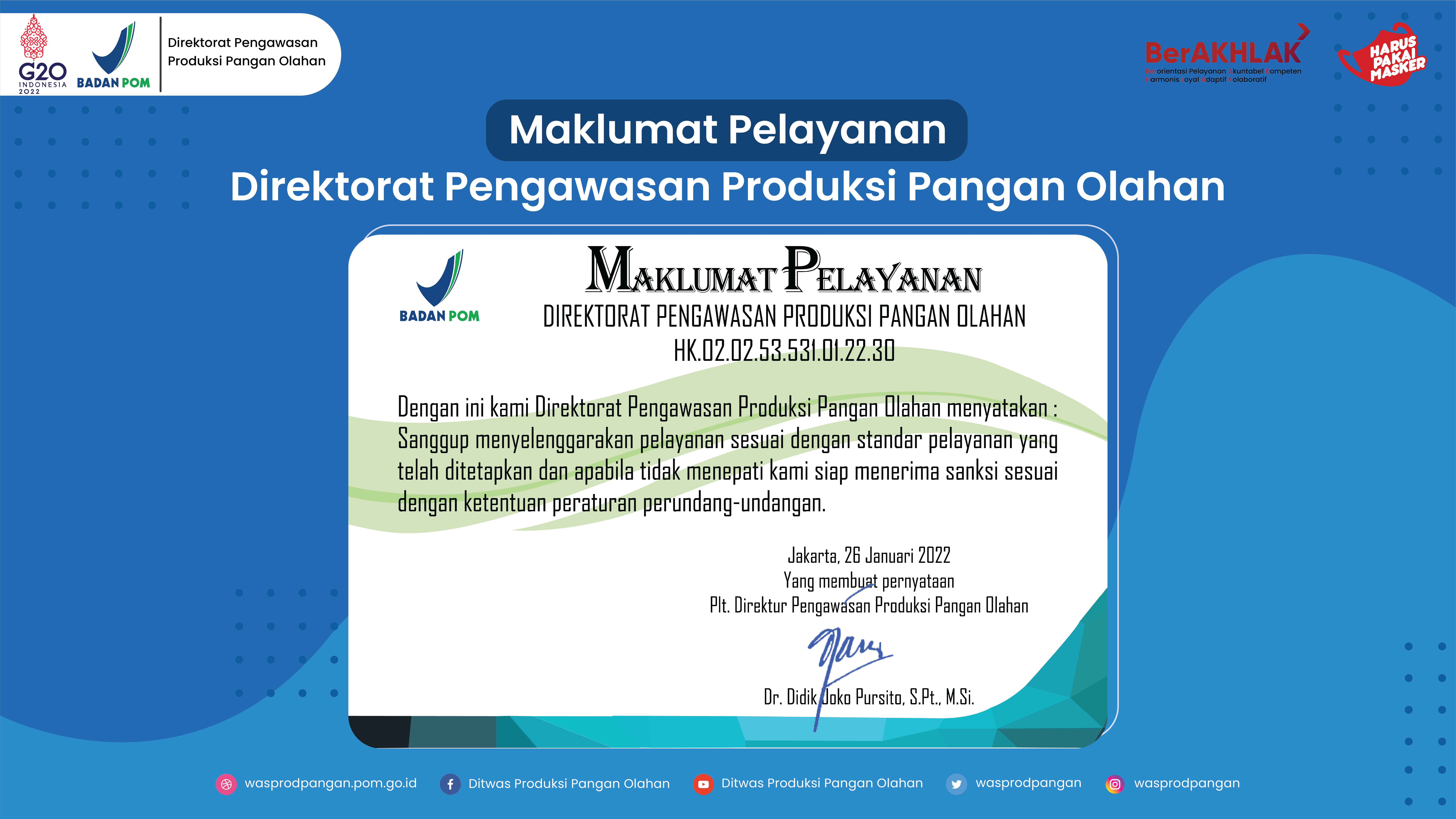Maklumat Wasprodpangan